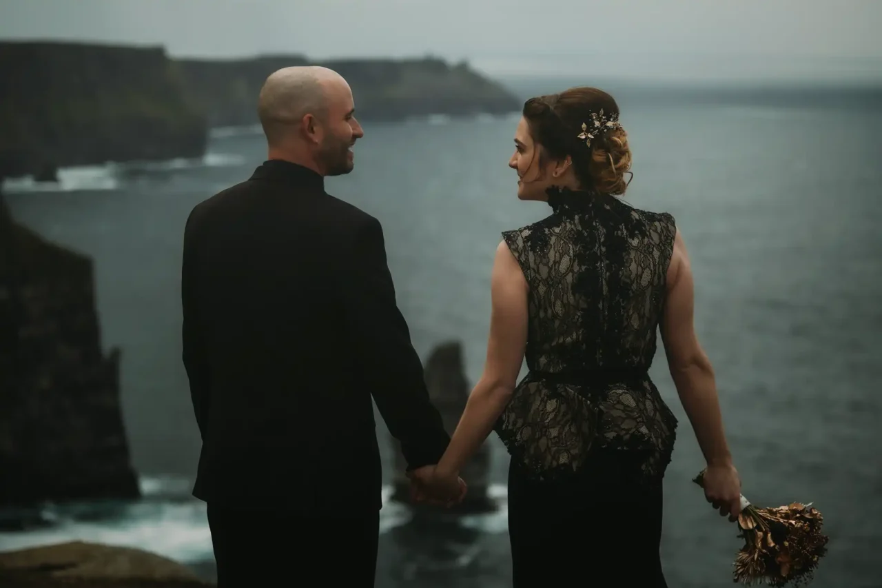 Elisha and Will elopement at Cliffs Of Moher - beladevotee